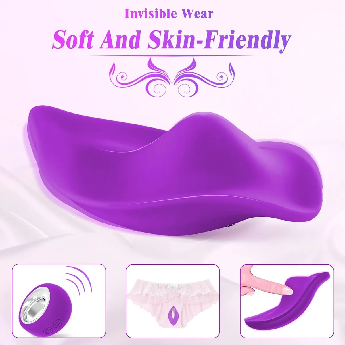 Leevuopa wearable panty vibrator rose